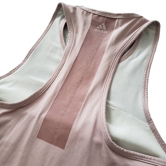 Stella McCartney Adidas Performance TechFit Colour Block Tank Top - Picture 5 of 7